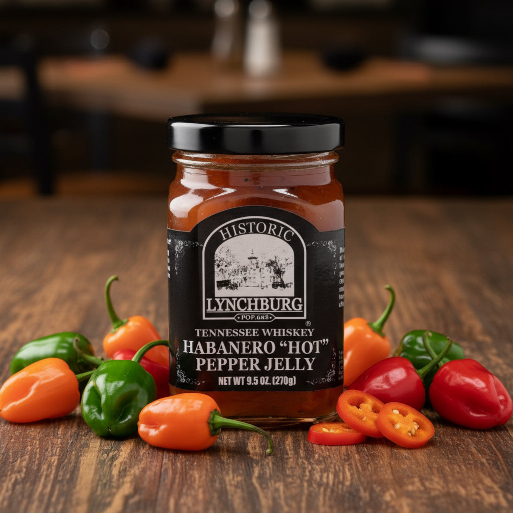 Historic Lynchburg Habanero Jelly made with Jack Daniels - The Whiskey Cave