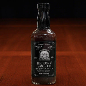 Historic Lynchburg Hickory Smoke Barbecue Sauce made with Jack Daniels - The Whiskey Cave