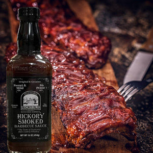 Historic Lynchburg Hickory Smoke Barbecue Sauce made with Jack Daniels - The Whiskey Cave