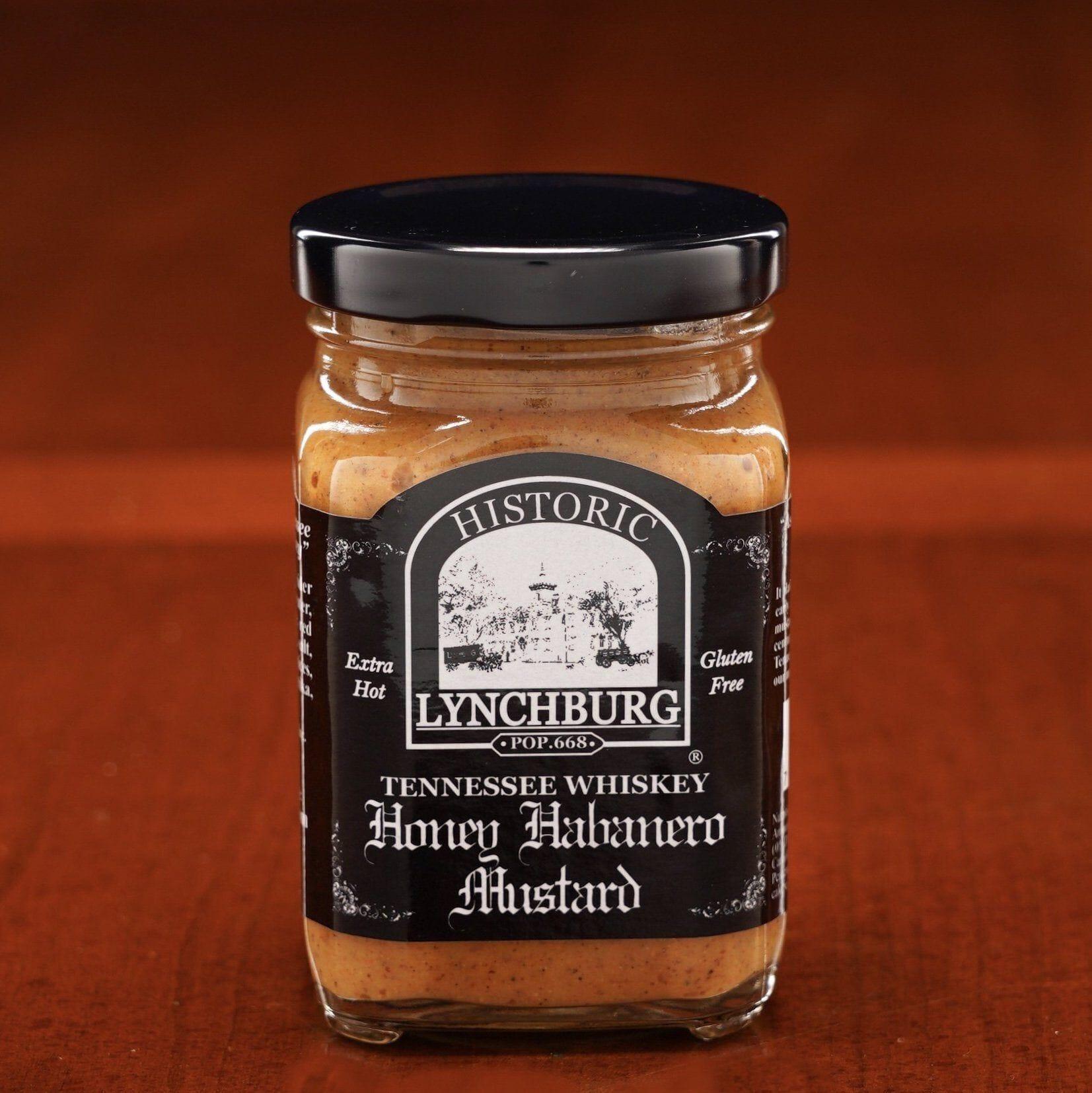 Historic Lynchburg Honey Habanero Mustard with Jack Daniels - The Whiskey Cave