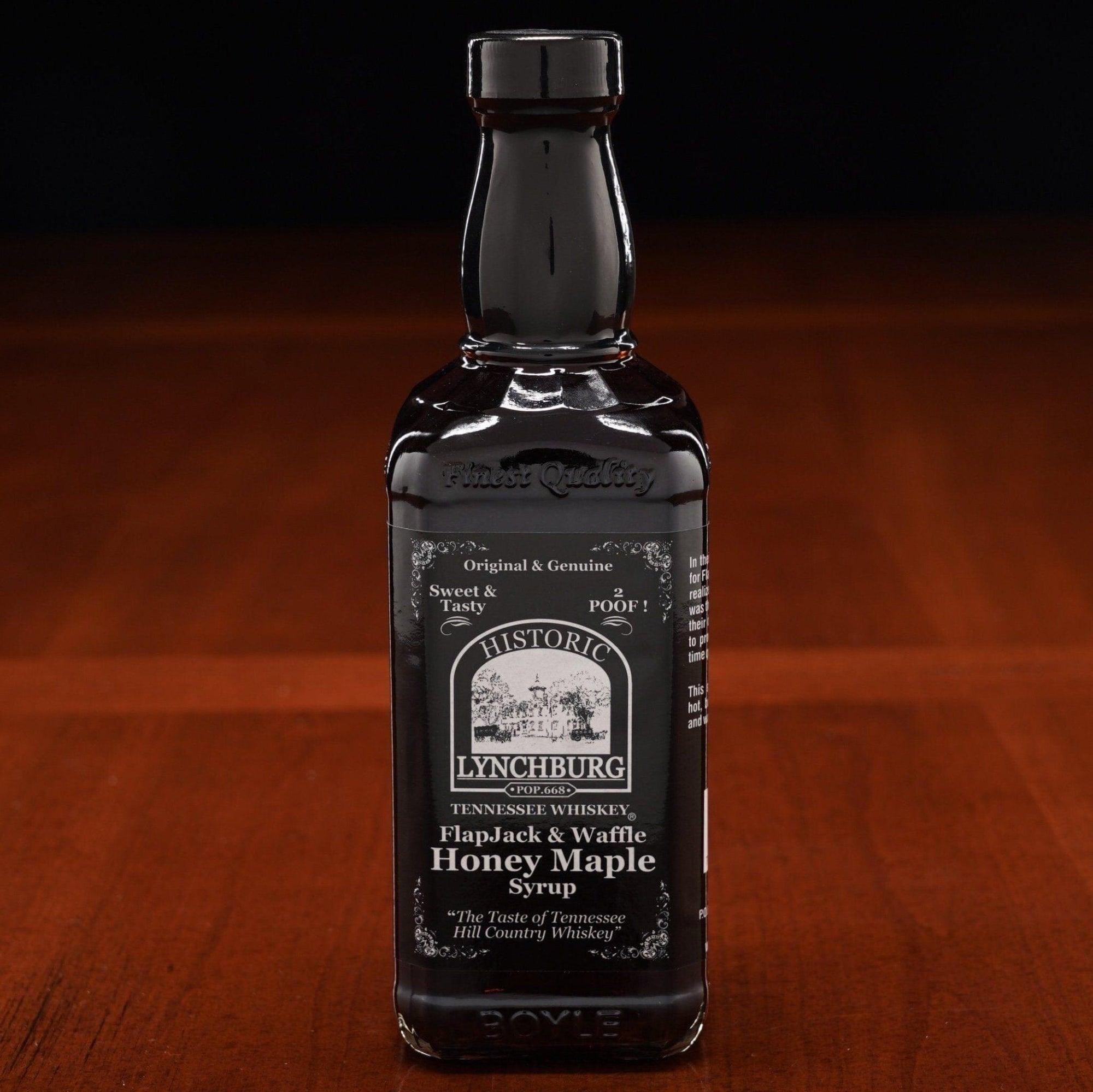 Historic Lynchburg Honey Maple Syrup made with Jack Daniels - The Whiskey Cave