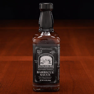 Historic Lynchburg Hot Barbecue Sauce made with Jack Daniels - The Whiskey Cave