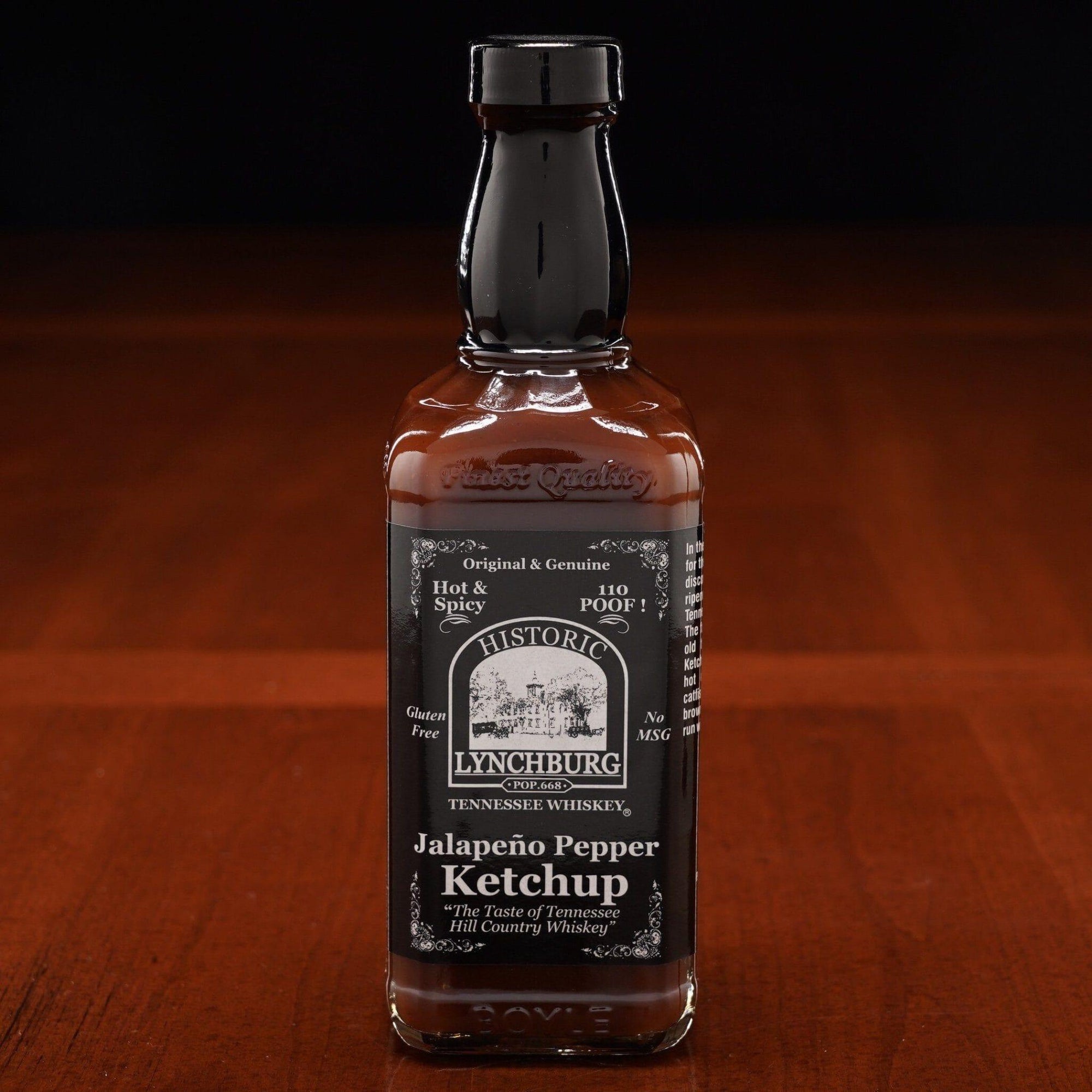 Historic Lynchburg Jalapeño Pepper Ketchup made with Jack Daniels - The Whiskey Cave