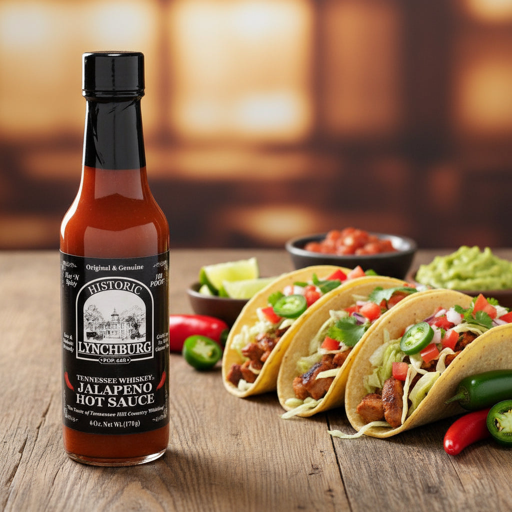 Historic Lynchburg Jalapeño Sauce made with Jack Daniels - The Whiskey Cave