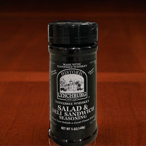 Historic Lynchburg Salad and Deli Sandwich Seasoning made with Jack Daniels - The Whiskey Cave