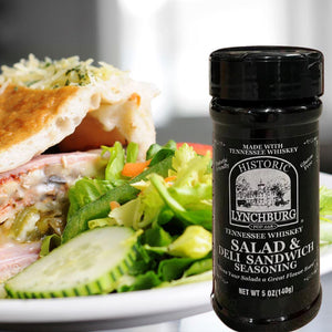 Historic Lynchburg Salad and Deli Sandwich Seasoning made with Jack Daniels - The Whiskey Cave