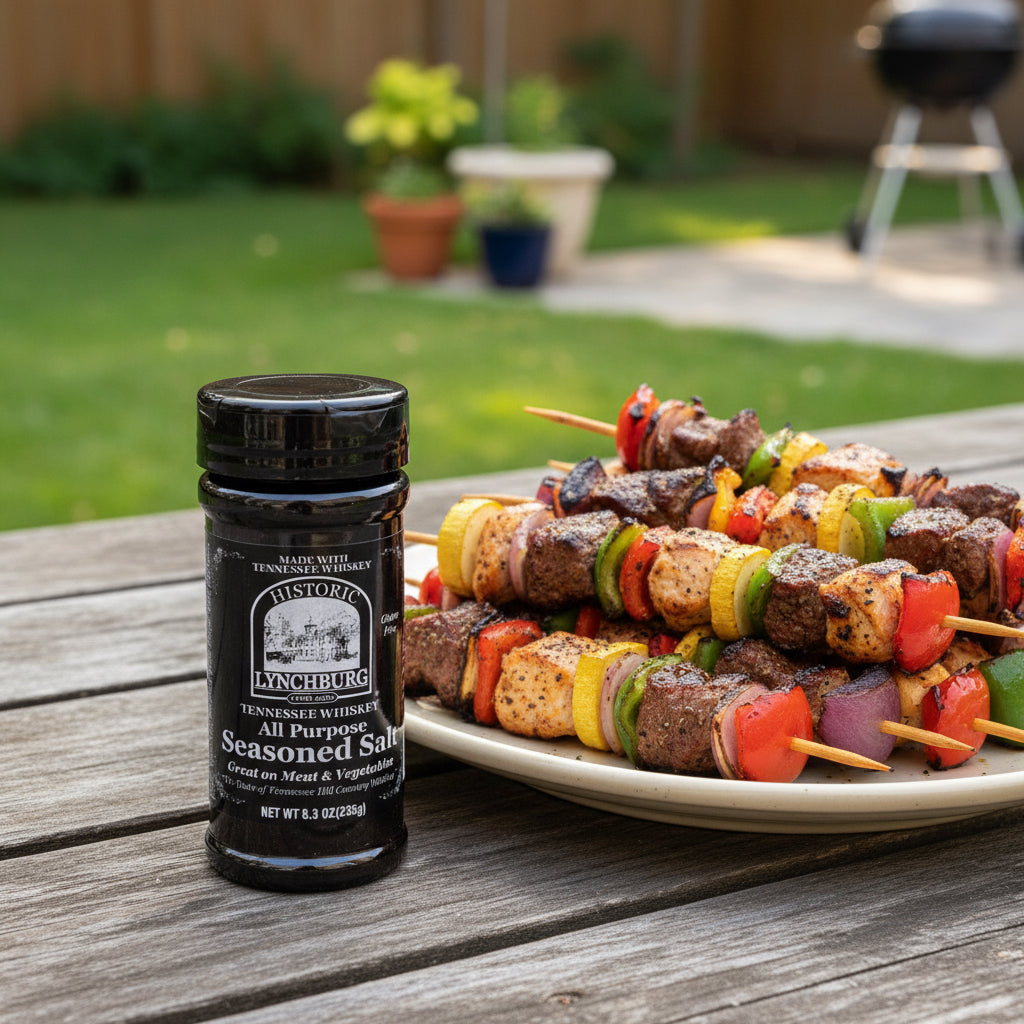 Historic Lynchburg Seasoned Salt made with Jack Daniels - The Whiskey Cave