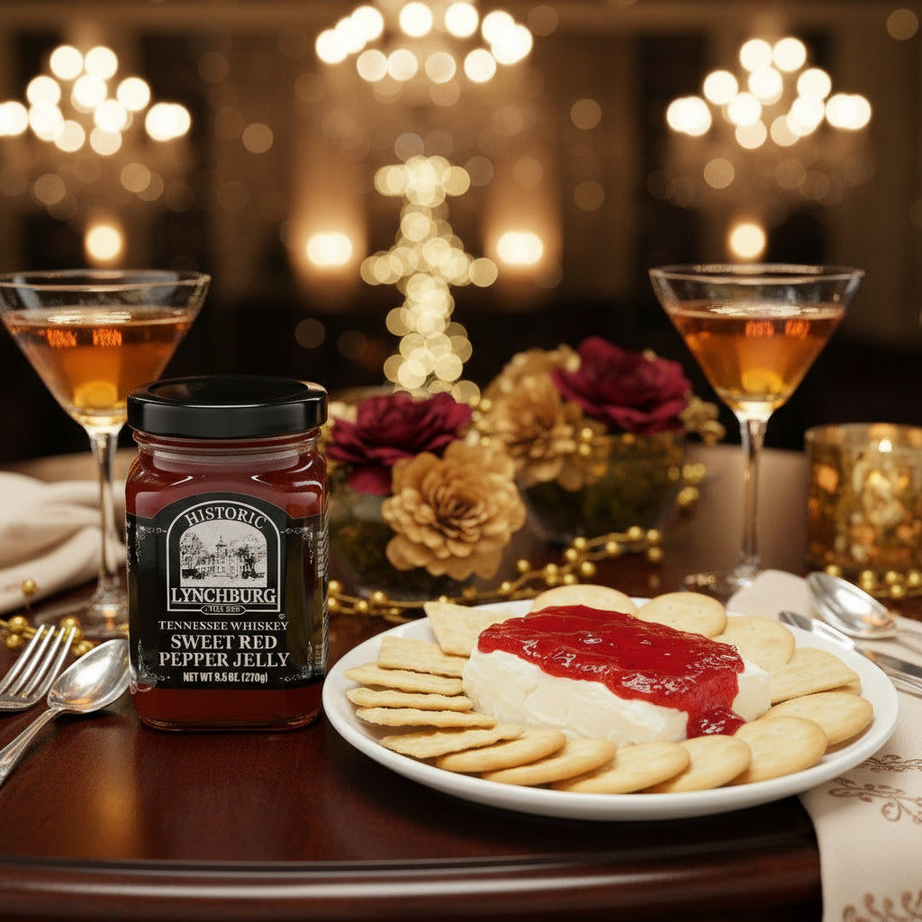 Historic Lynchburg Sweet Red Pepper Jelly made with Jack Daniels - The Whiskey Cave