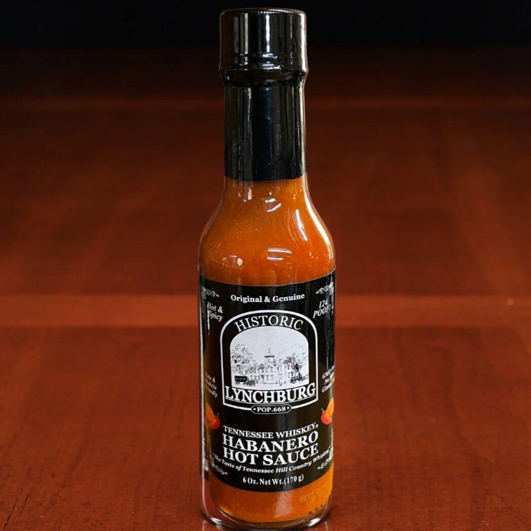 Historic Lynchburg Tennessee Whiskey Habanero Hot Sauce made with Jack Daniels - The Whiskey Cave