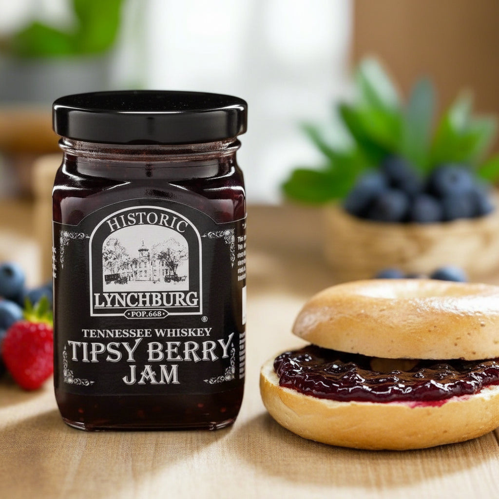 Historic Lynchburg Tipsy Berry Jam made with Jack Daniels - The Whiskey Cave