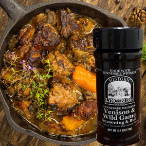Historic Lynchburg Venison and Wild Game Seasoning made with Jack Daniels - The Whiskey Cave