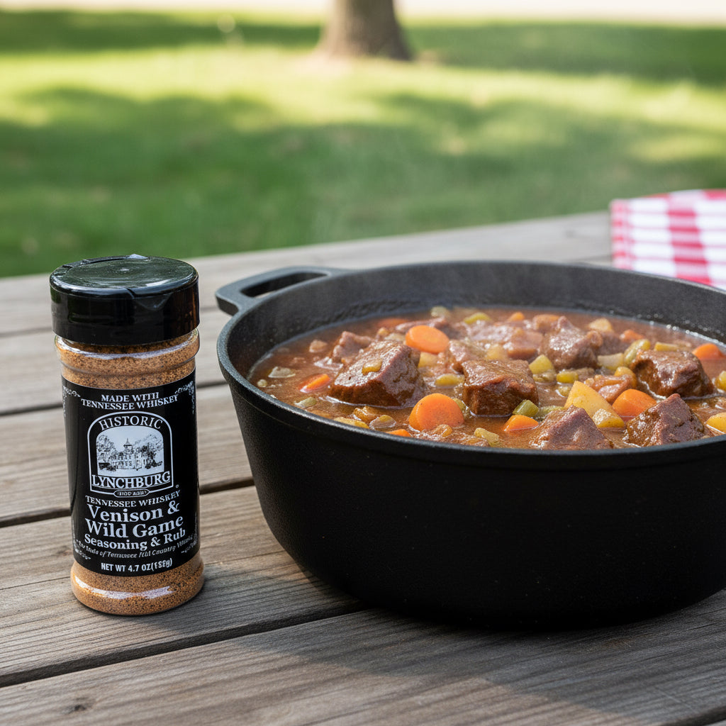 Historic Lynchburg Venison and Wild Game Seasoning made with Jack Daniels - The Whiskey Cave