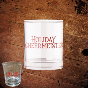Holiday Cheermeister Christmas Rocks Glass - The Whiskey Cave
