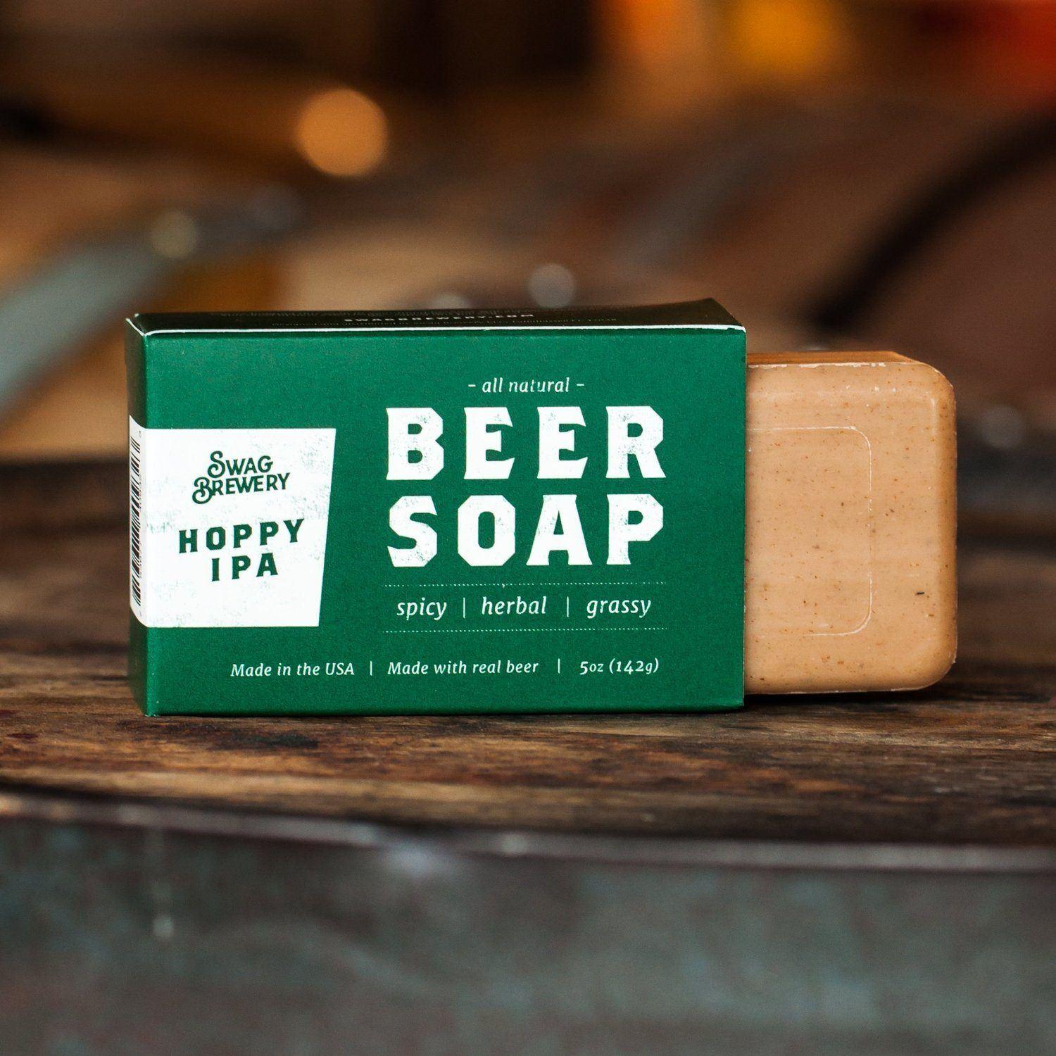 Hoppy IPA Beer All Natural Soap Bar - The Whiskey Cave
