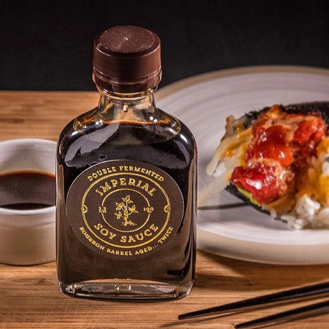Imperial Double Fermented Soy Sauce aged in Bourbon Barrels - The Whiskey Cave