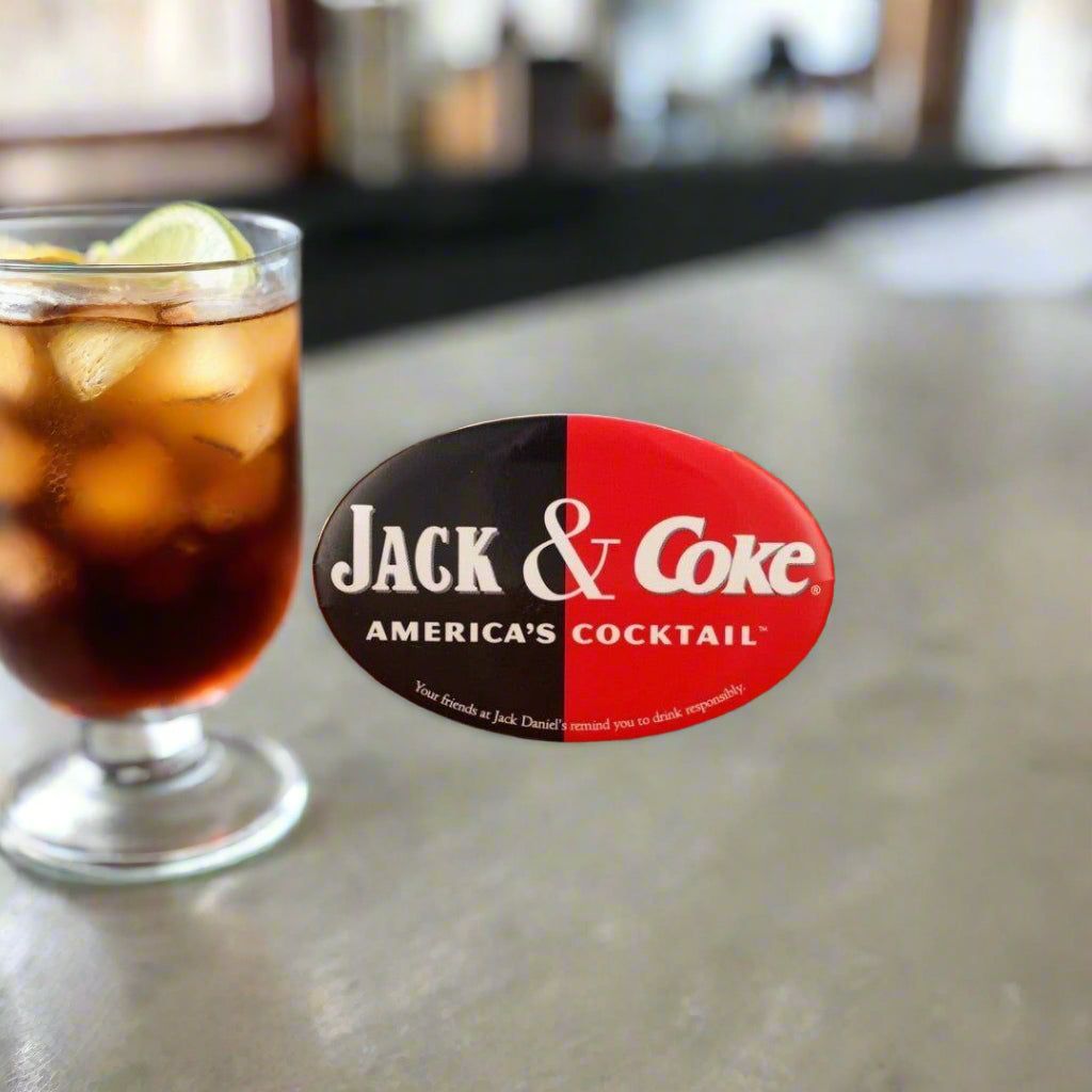 Jack and Coke Vintage Pin - The Whiskey Cave