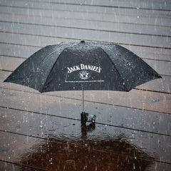 jameson whiskey patio umbrella Jack Daniel's at The Cave Green Leather Shoulder Holster and the umbrella is Size:87 -147cm Expandable ECHOMAP Ultra 10