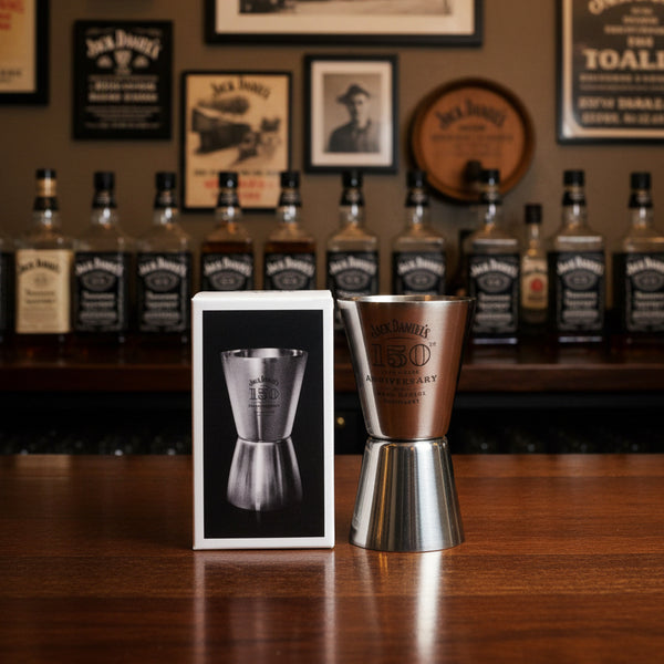 Jack Daniel's 150th Anniversary Boxed Shot Glass - The Whiskey Cave