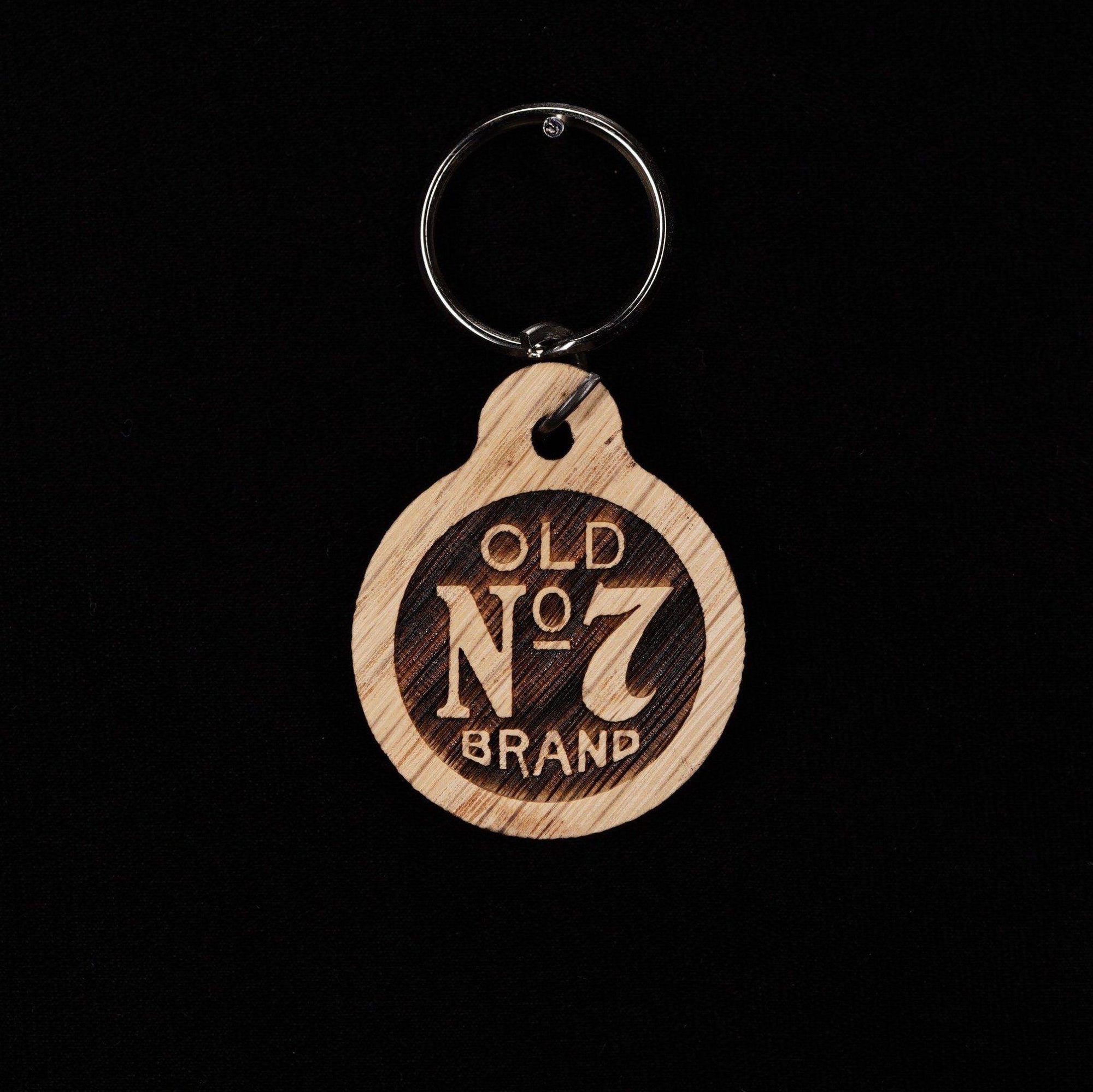 Jack Daniel’s 150th Anniversary Wood Key Ring - The Whiskey Cave