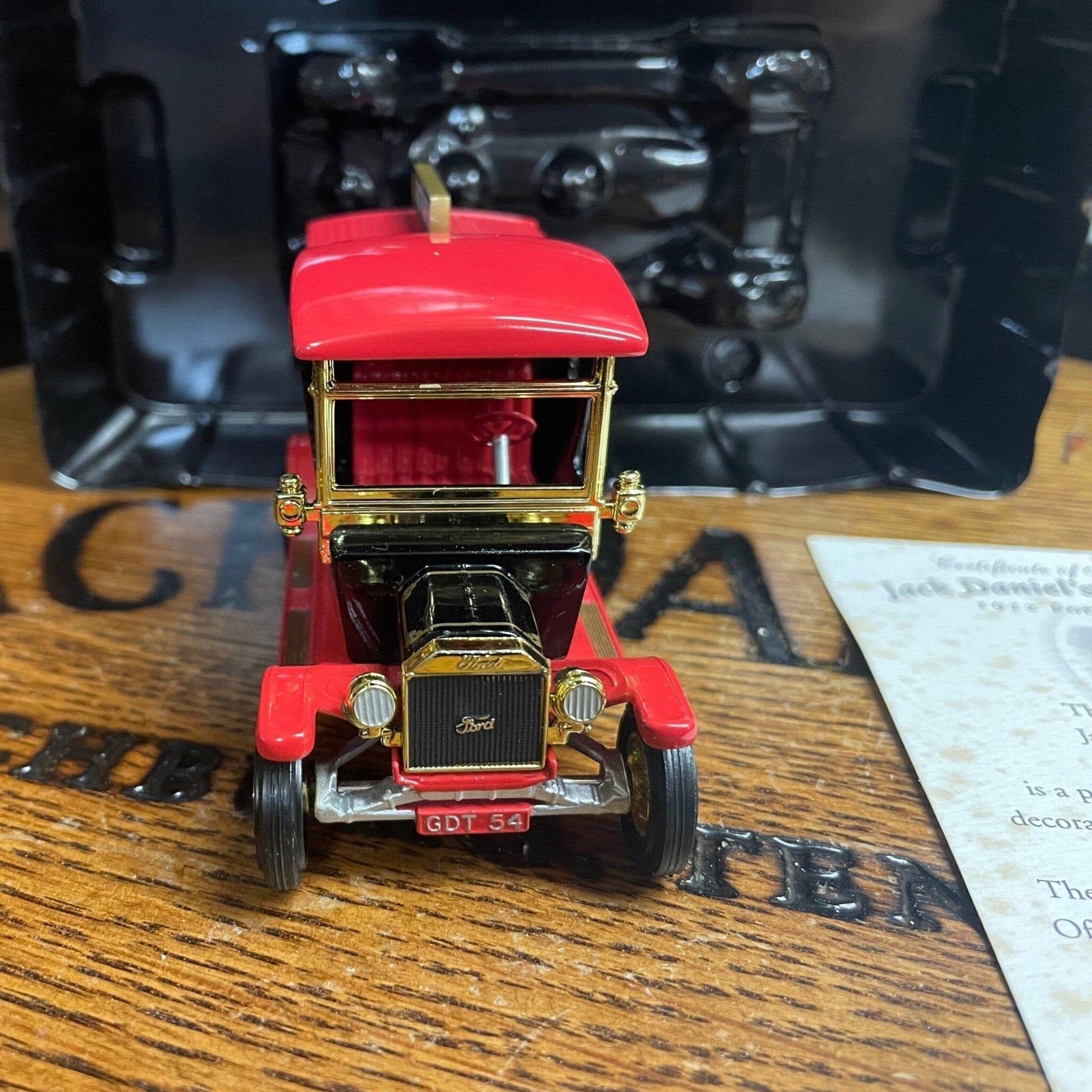 Jack Daniel’s 150th Birthday Gold Medal Matchbox Truck from 2000 - The Whiskey Cave
