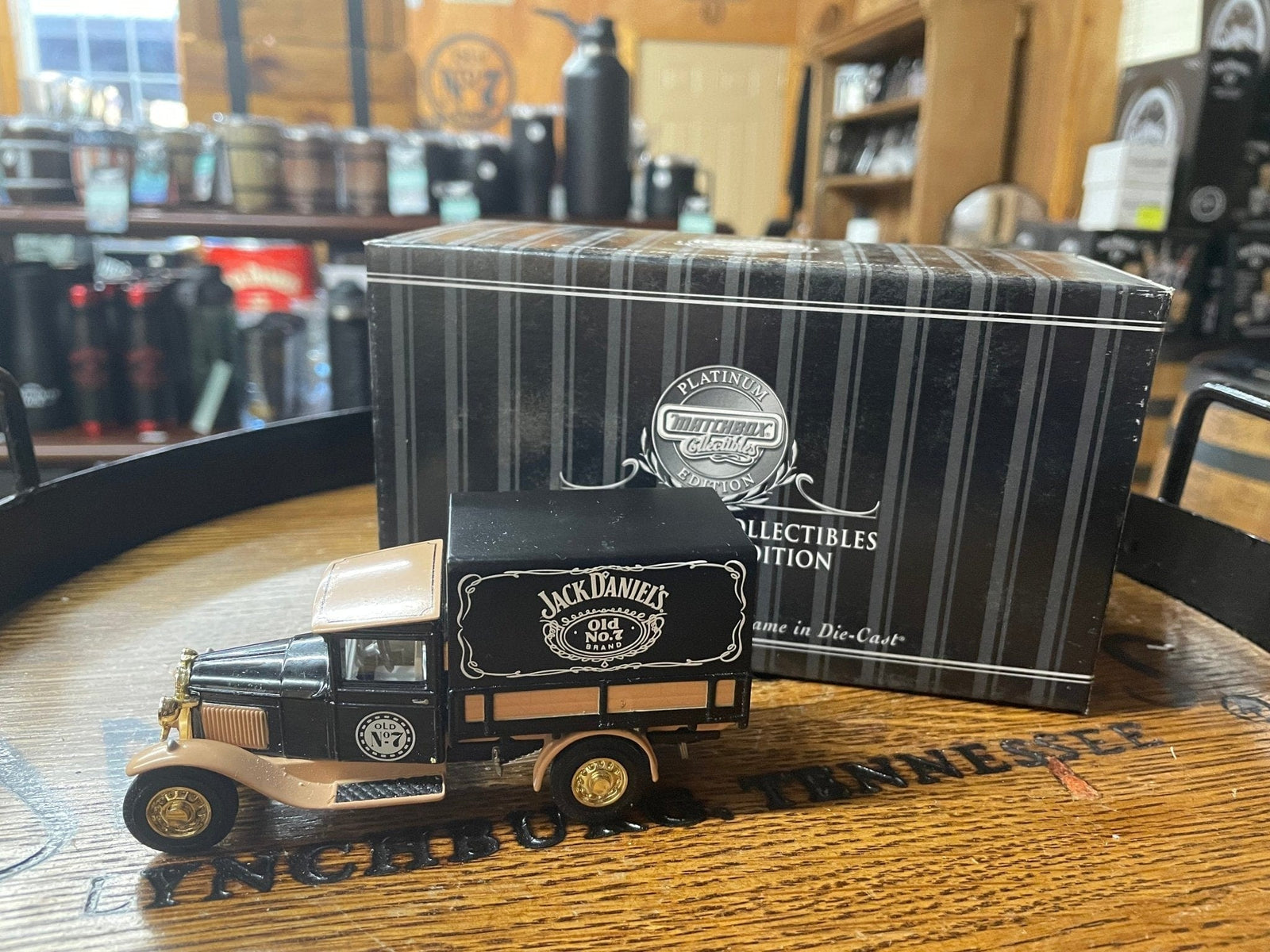 Jack Daniel’s 150th Birthday Matchbox Ford Model A Truck from 2000 - The Whiskey Cave