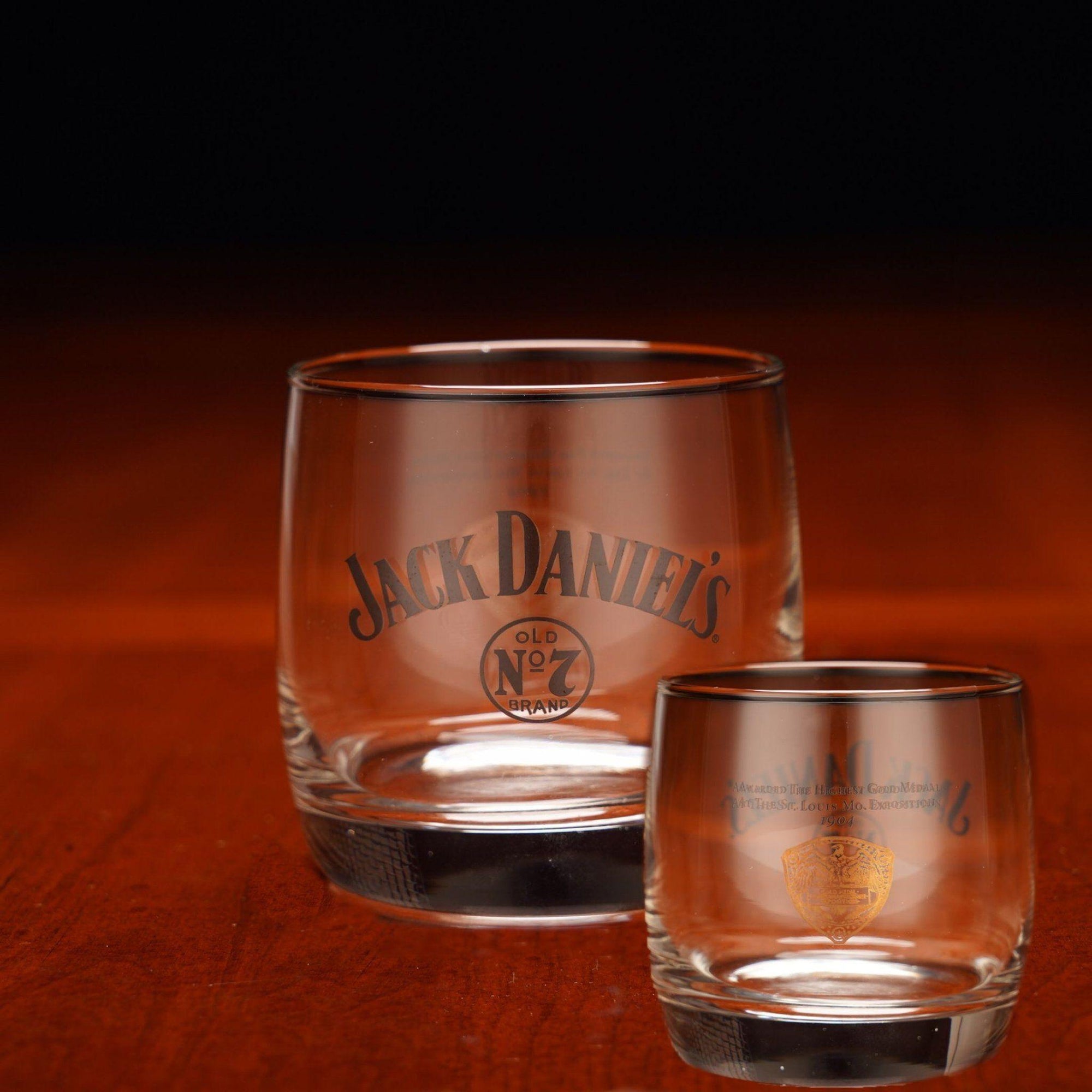 Jack Daniel's 1904 Gold Medal Rocks Glass - The Whiskey Cave