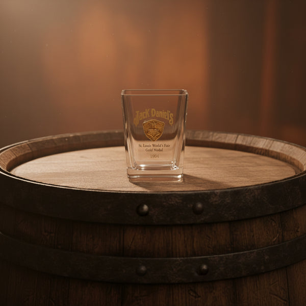 Jack Daniel's 1904 Gold Medal Shot Glass - The Whiskey Cave