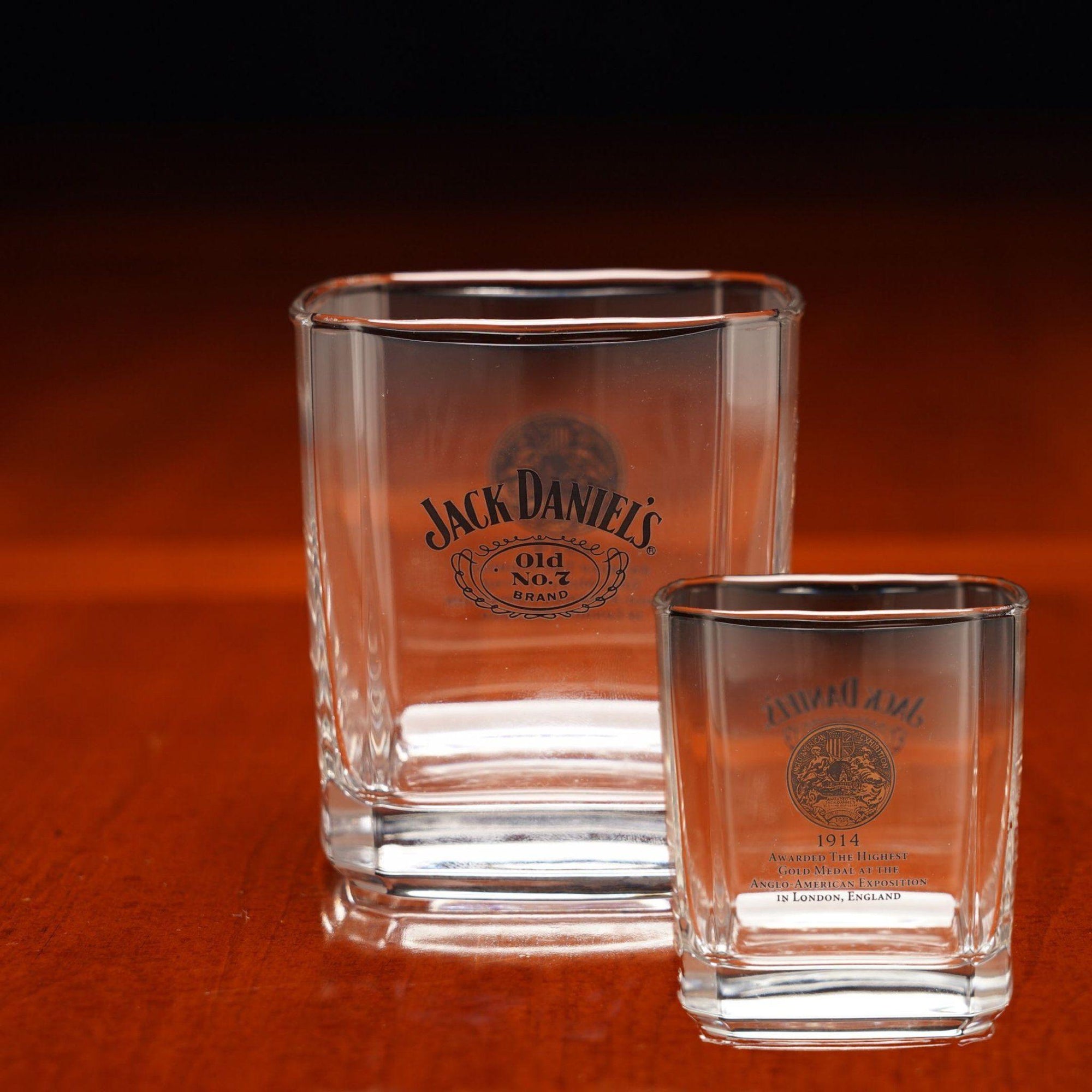 Jack Daniel's 1914 Gold Medal Rocks Glass - The Whiskey Cave