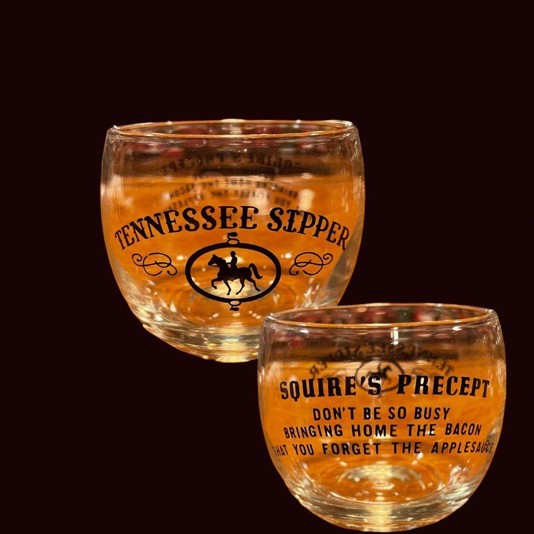 Jack Daniel’s 1960’s Tennessee Squire Glass #2 - The Whiskey Cave