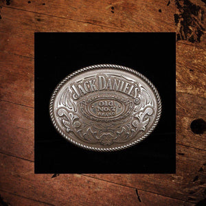Jack Daniel’s 2005 Oval Metal Buckle - The Whiskey Cave