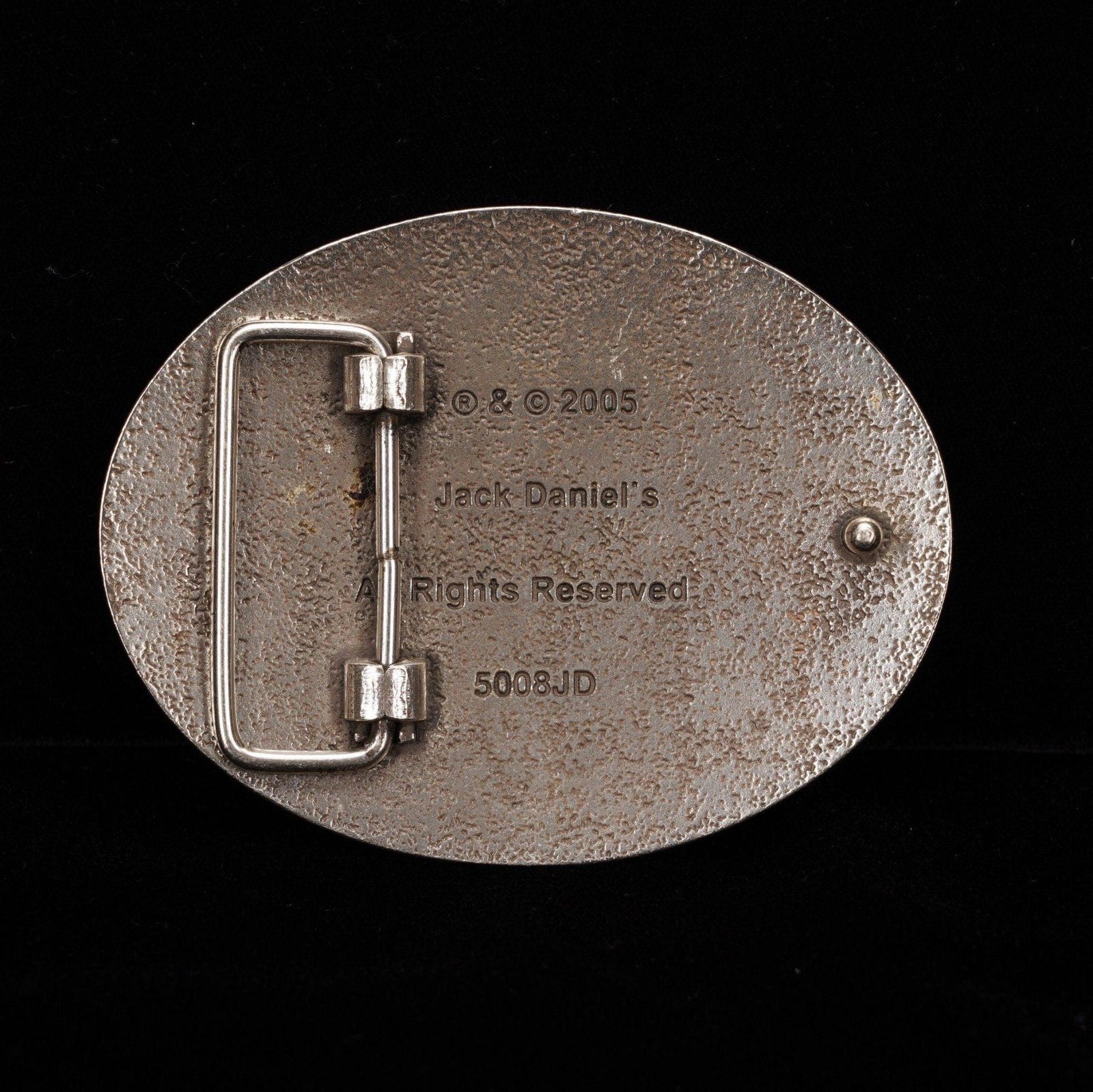 Jack Daniel’s 2005 Oval Metal Buckle - The Whiskey Cave