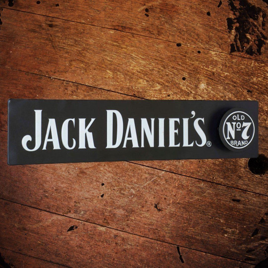 Jack Daniel’s 3 Dimensional Metal Old No 7 Sign - The Whiskey Cave