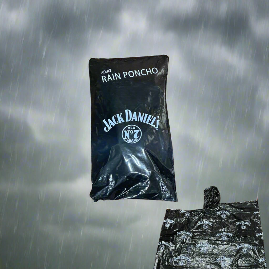 Jack Daniel’s Adult Rain Poncho - The Whiskey Cave
