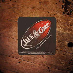 Jack Daniel’s and Coke 2008 Square Coaster - The Whiskey Cave