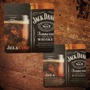 Jack Daniel’s and Coke Classic 2019 Square Coaster - The Whiskey Cave
