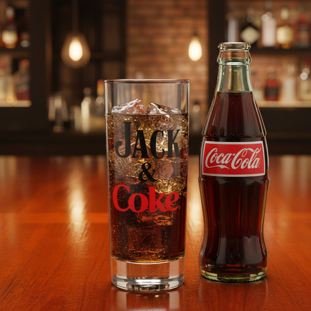 Jack Daniels and Coke Highball Glass - The Whiskey Cave