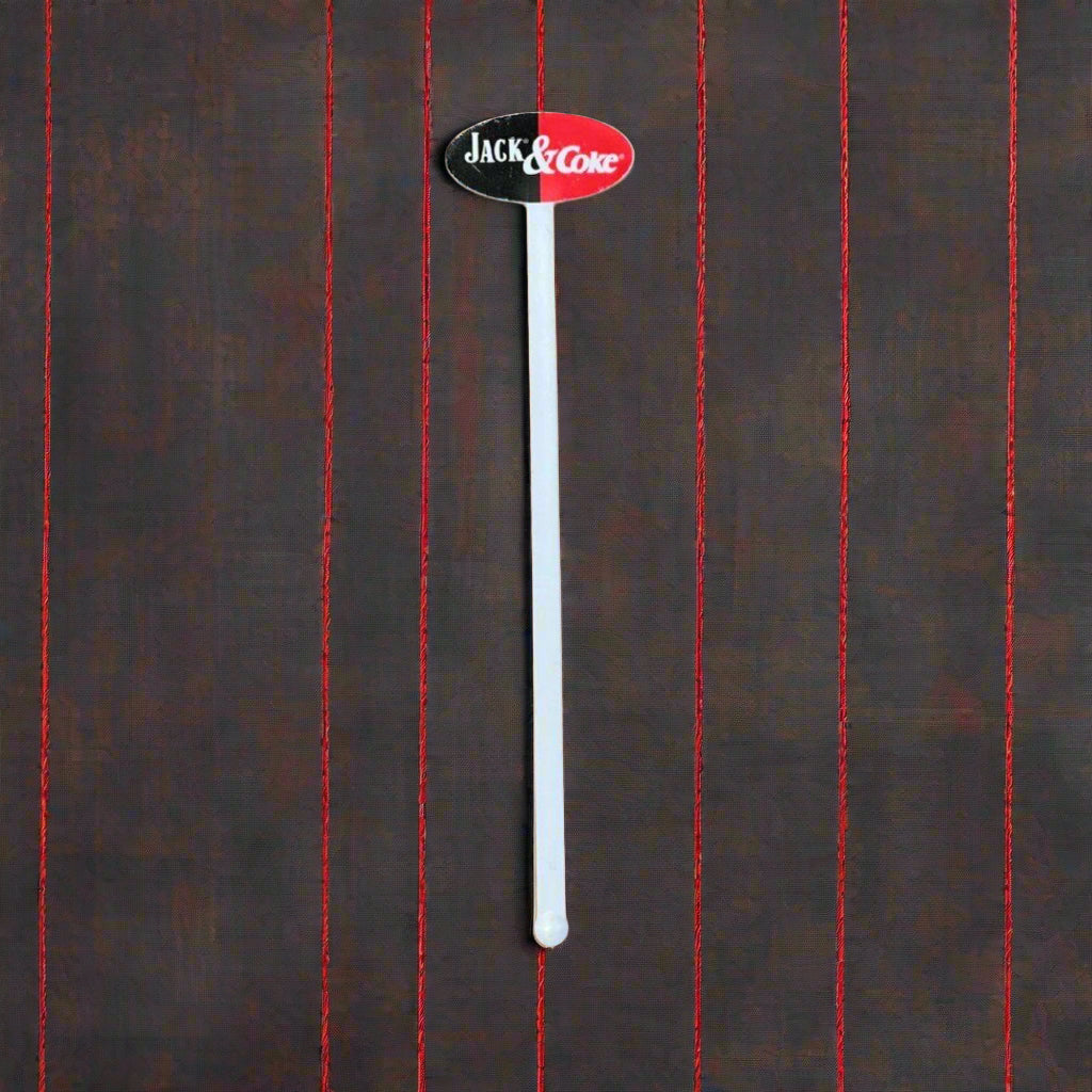 Jack Daniel’s and Coke Oval Stirrer Version 2 - The Whiskey Cave