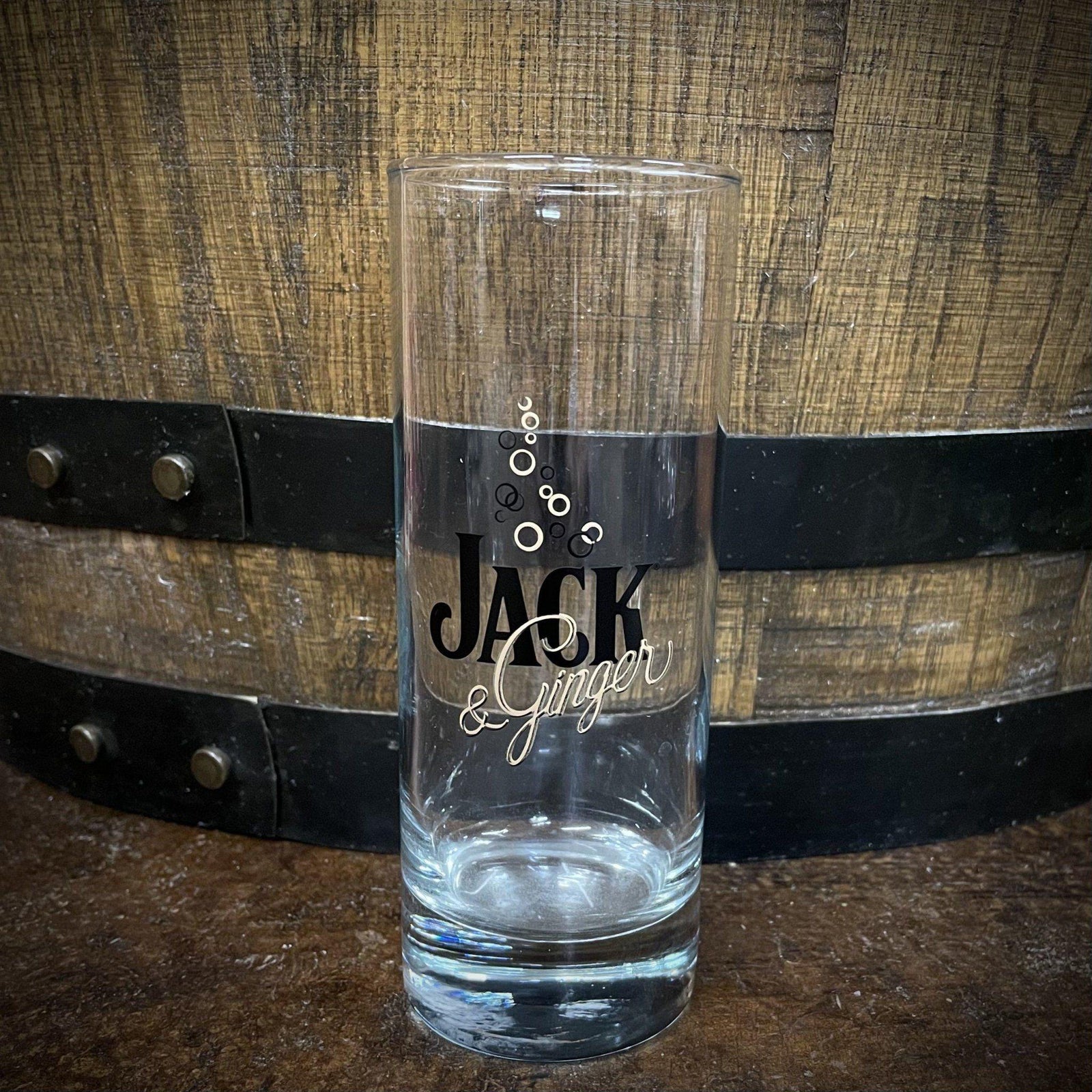 Jack Daniels and Ginger Highball Glass - The Whiskey Cave