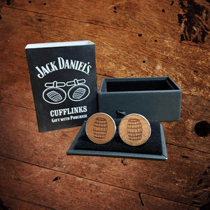 Jack Daniel’s Barrel Cufflinks from UK - The Whiskey Cave