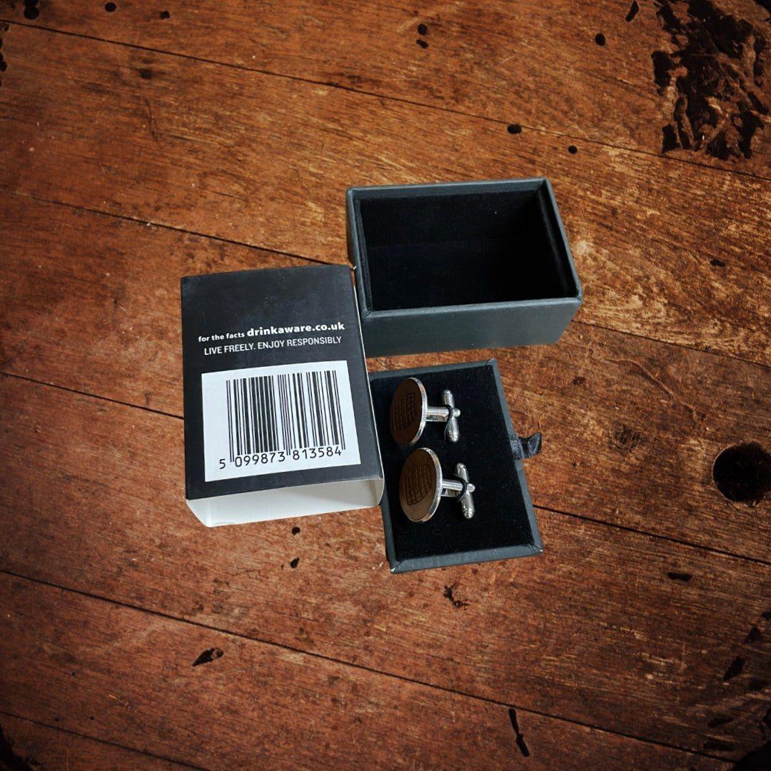 Jack Daniel’s Barrel Cufflinks from UK - The Whiskey Cave