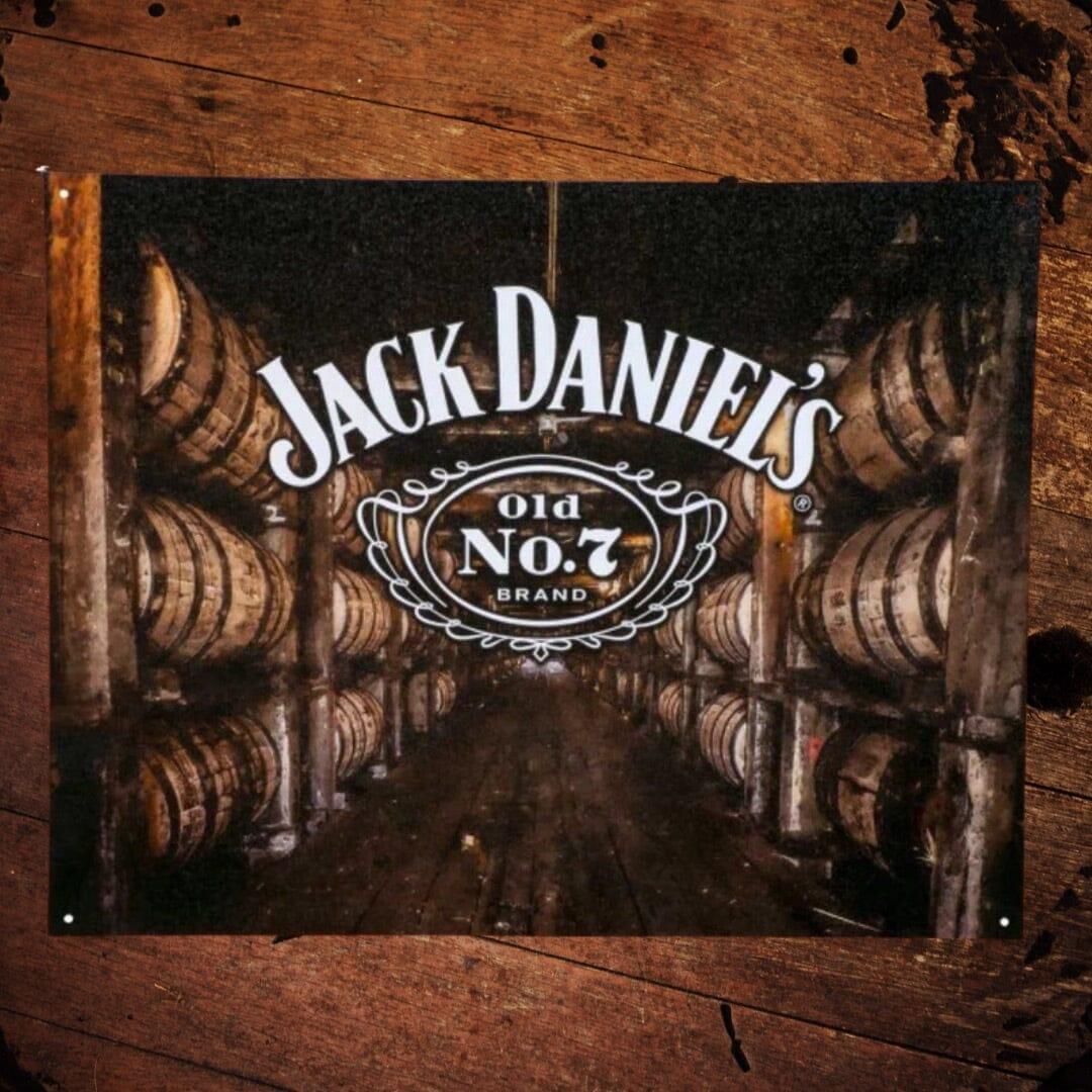 Jack Daniel’s Barrel House Tin Sign - The Whiskey Cave