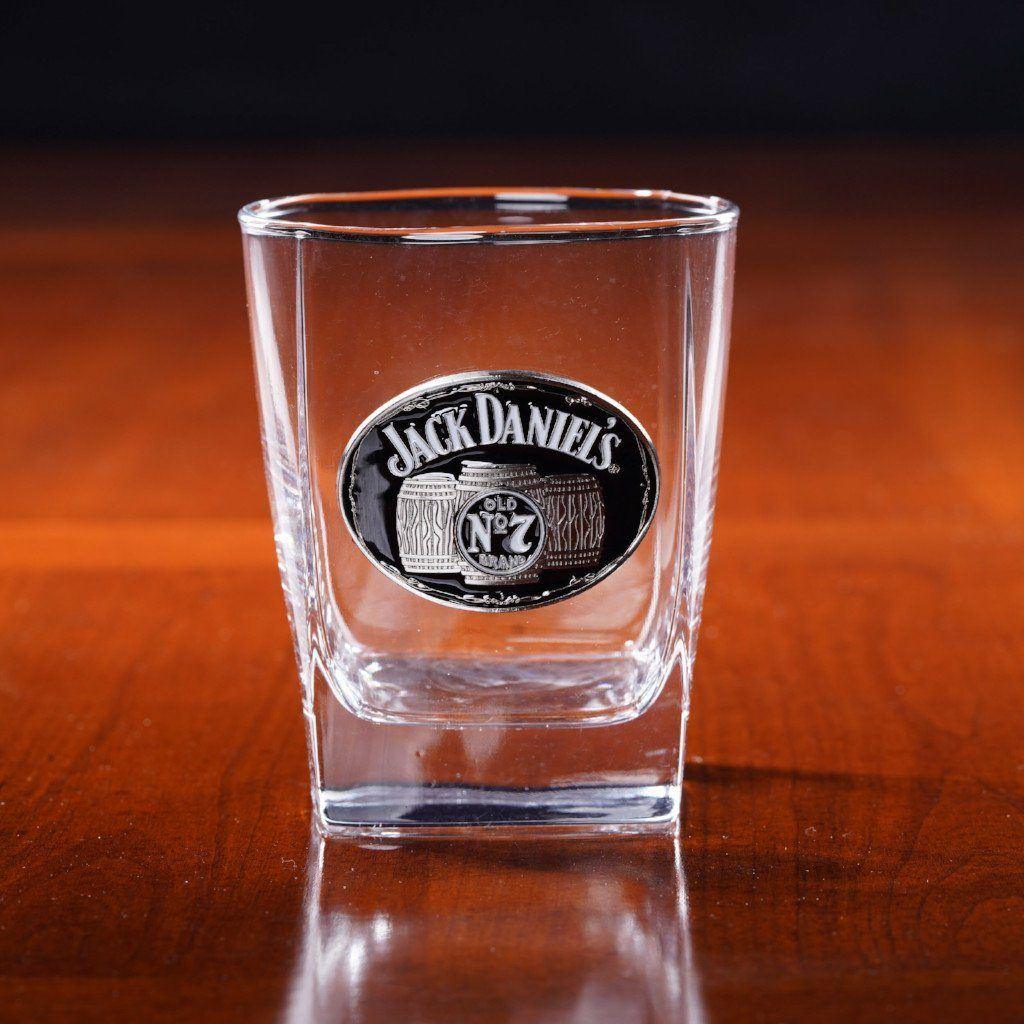 Jack Daniel’s Barrel Medallion Rocks Glass - The Whiskey Cave