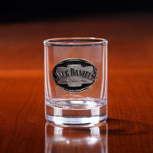 Jack Daniel’s Barrel Medallion Shot Glass - The Whiskey Cave