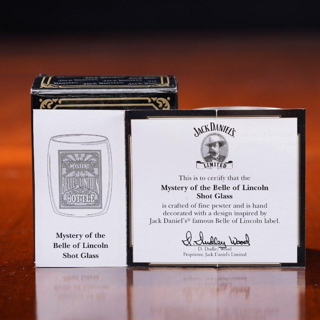Jack Daniel’s Belle of Lincoln Pewter Shot Glass - The Whiskey Cave