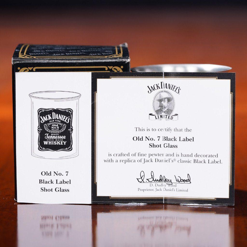 Jack Daniel’s Black Label Pewter Shot Glass - The Whiskey Cave