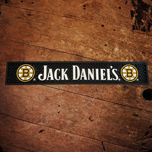 Jack Daniel’s Boston Bruins Bar Mat - The Whiskey Cave