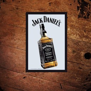 Jack Daniel’s Bottle Framed Mirror - The Whiskey Cave