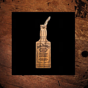 Jack Daniel’s Bottle Wood Key Ring - The Whiskey Cave