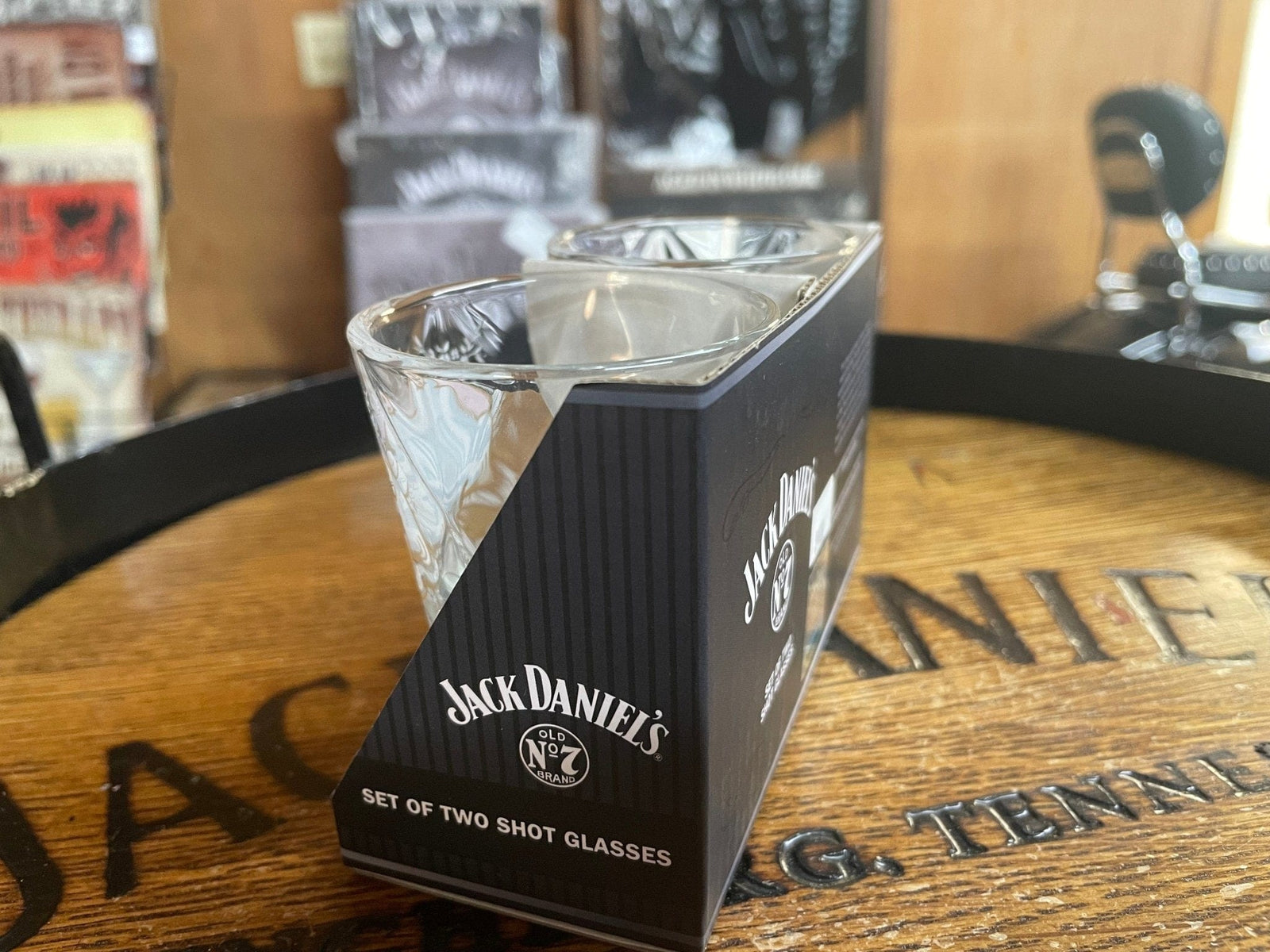 Jack Daniel’s Boxed Set 2 Shot Glasses - The Whiskey Cave