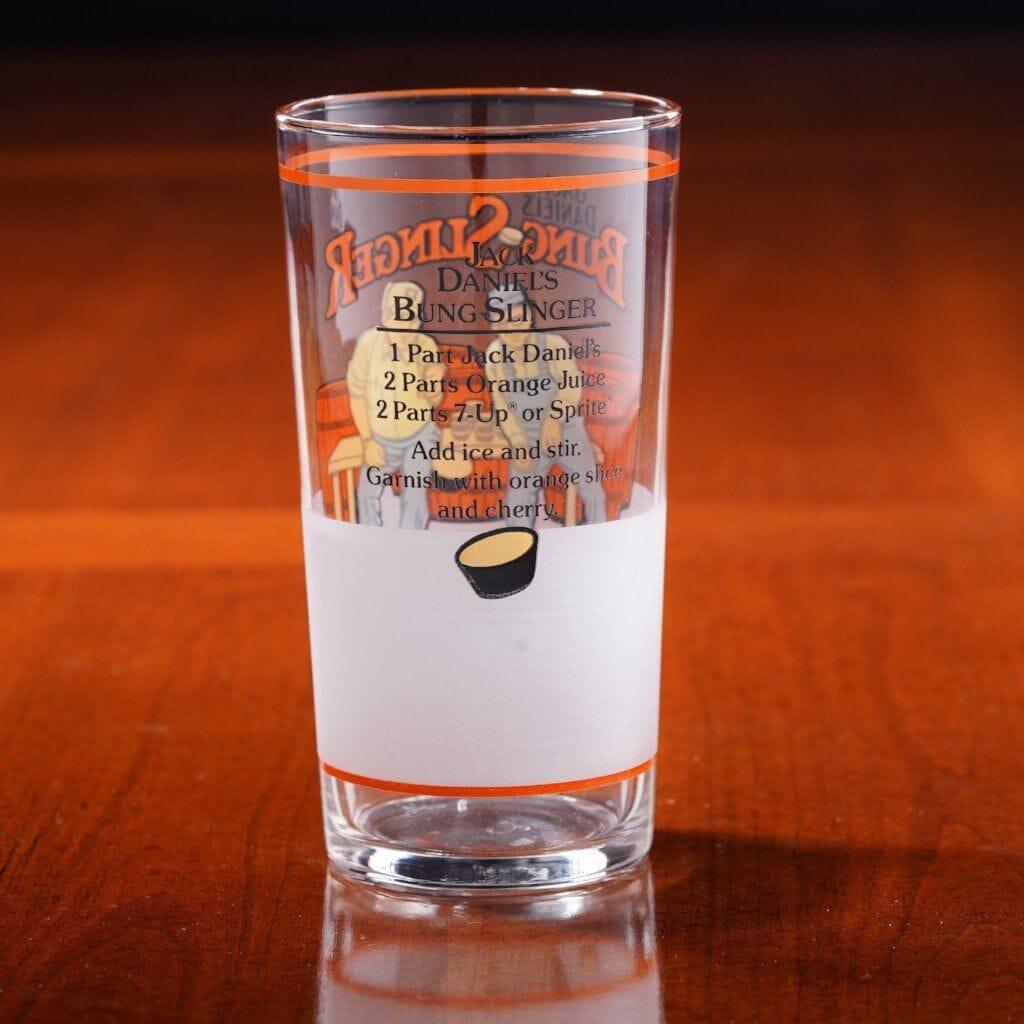 Jack Daniel's Bung Slinger Recipe Glass - The Whiskey Cave